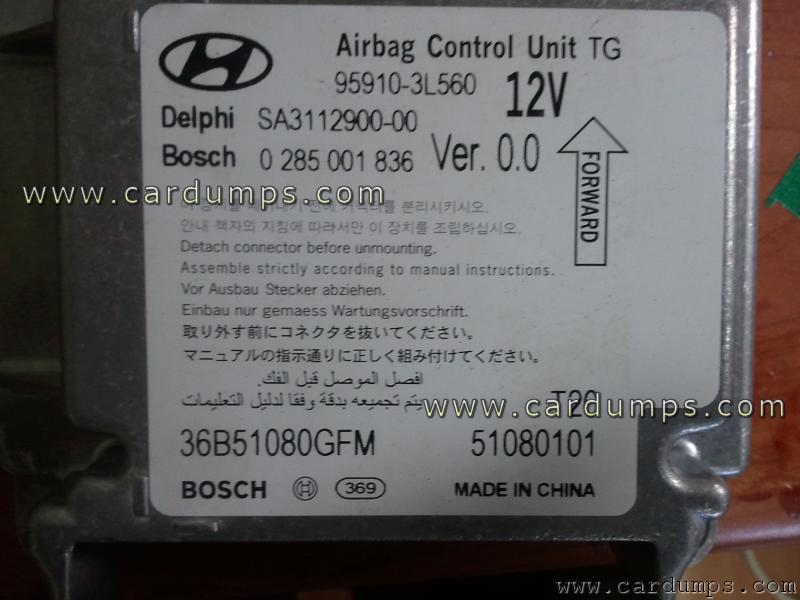 Hyundai Grandeur airbag 95320  95910-3L560 