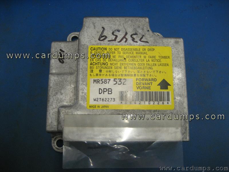 Mitsubishi Endeavor 2004 airbag 25160 MR587 532