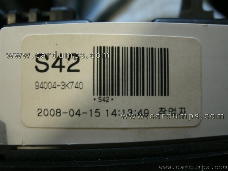 Hyundai Sonata 2008 dash 93c56 94004-3K740