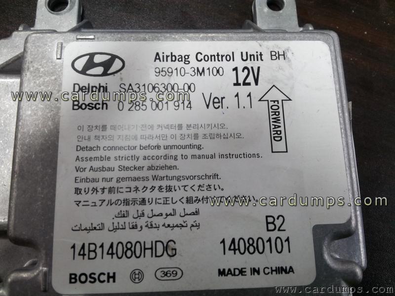 Hyundai Genesis airbag 95320 95910-3M100 V1.1