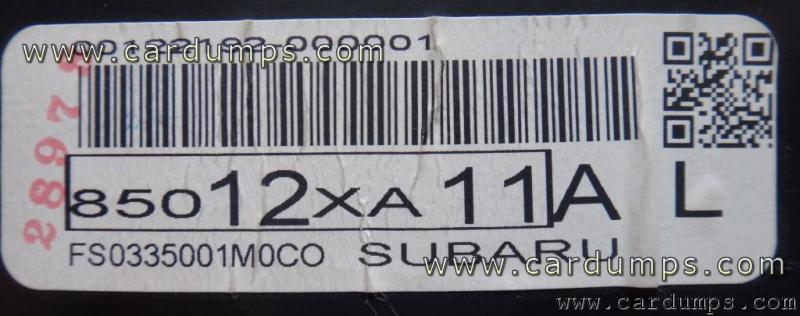 Subaru Tribeca 2008 dash 93c66 85012XA11A