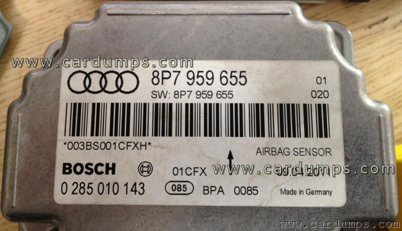 Audi A3 2008 airbag 95640 8P7 959 655