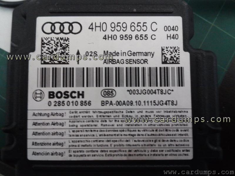 Audi A7 2011 airbag 95640 4H0 959 655 C Bosch 0 285 010 856