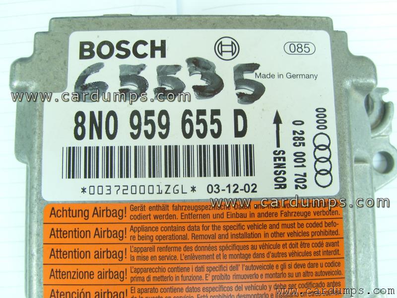 Audi TT airbag 912BE32 8N0 959 655 D Bosch 0 285 001 702
