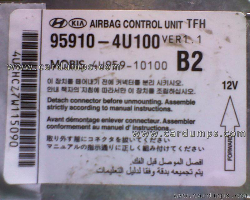 Kia K5 airbag 95256 95910-4U100 Mobis 4U959-10100