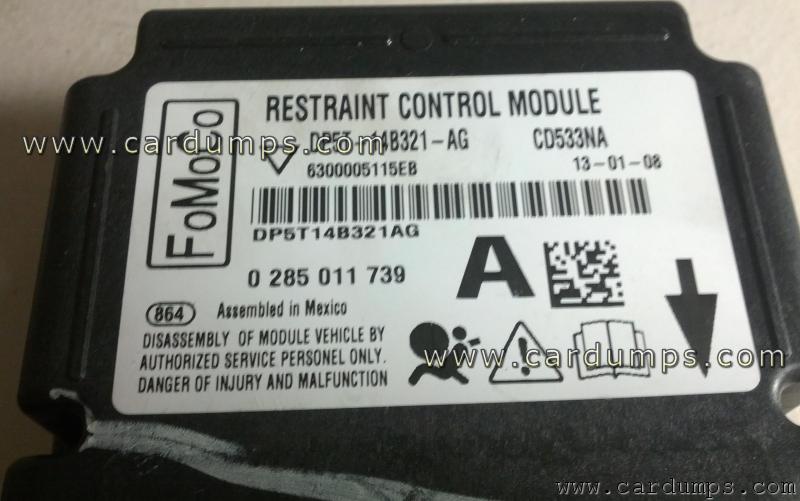 Lincoln MKZ 2014 airbag 95640 DP5T-14b321-AG