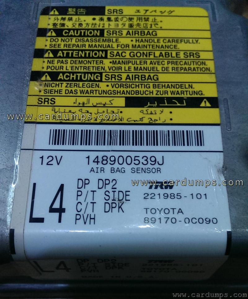 Toyota Tundra airbag 25040 89170-0C090 TRW 221985-101