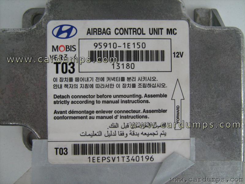 Hyundai Accent 2007 airbag 25640 95910-1E150