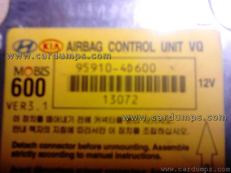 Kia Carnival airbag 95640 95910-4D600
