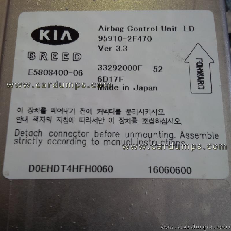 Kia Spectra 2006 airbag 95160 95910-2F470