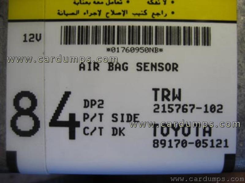 Toyota Avensis airbag 25040 89170-05121 TRW 215767-102