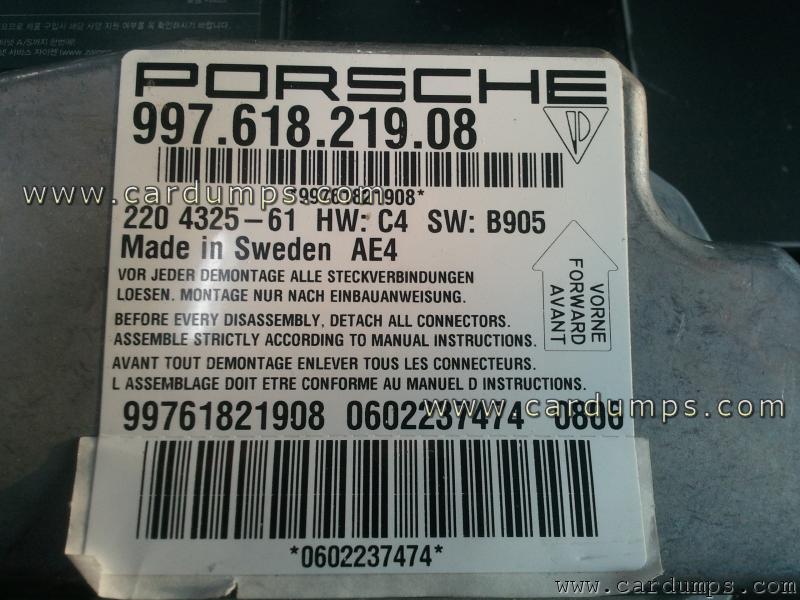 Porsche 911 airbag 95320 997.618.219.08