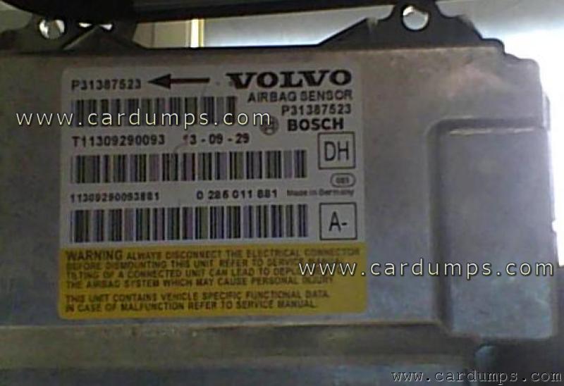 Volvo S80 airbag 95128 P31387523 Bosch 0 285 011 881