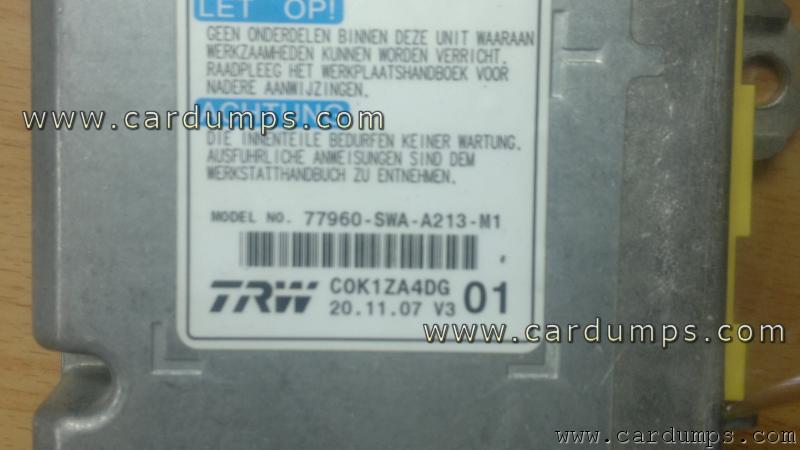 Honda CR-V airbag 95640 77960-SWA-A213-M1