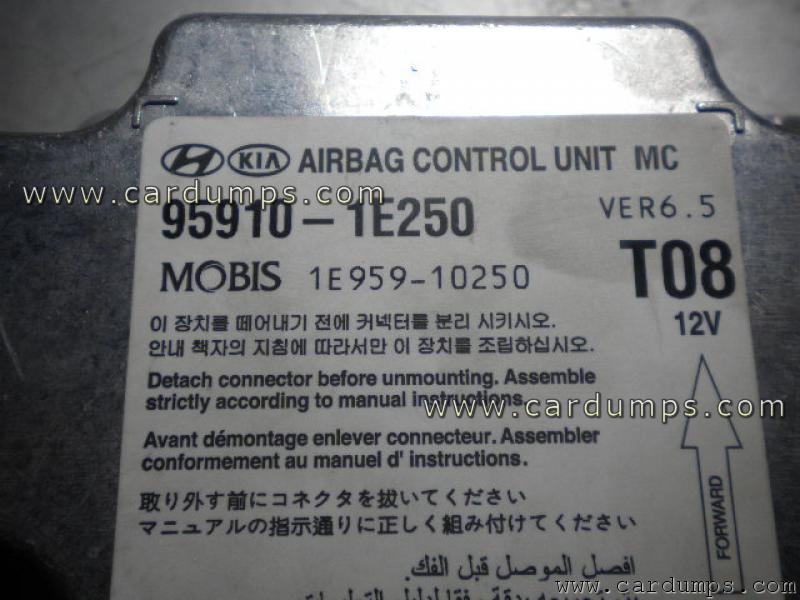 Hyundai Accent airbag 95640 95910-1E250 Mobis 1E959-10250 ver 6.5