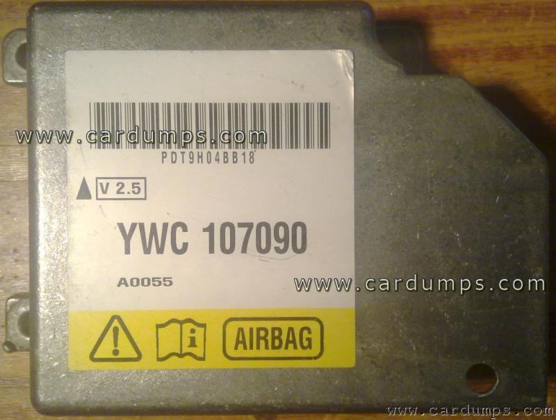 Rover 75 2000 airbag 68HC912B32 YWC107090