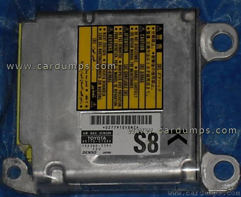 Scion tC airbag 93c56 89170-21080 Denso 152300-7781
