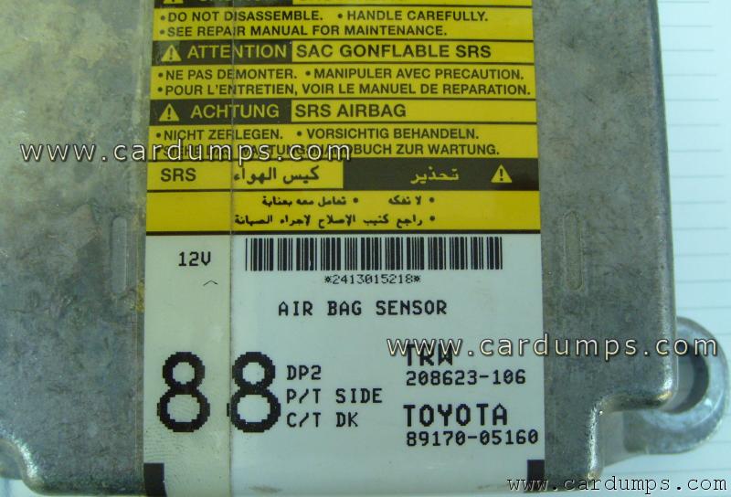 Toyota Avensis airbag 25040 89170-05160 TRW 208623-106