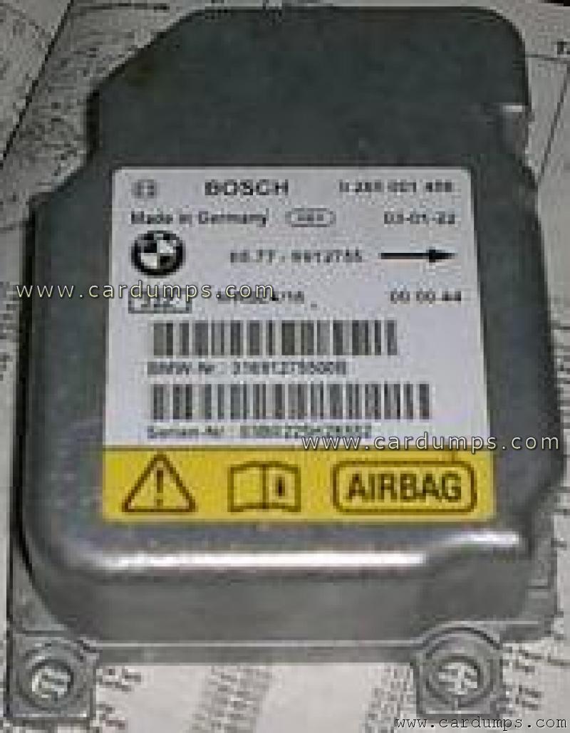 BMW E53 airbag 68HC912D60 65.77 6912755 Bosch 0 285 001 458