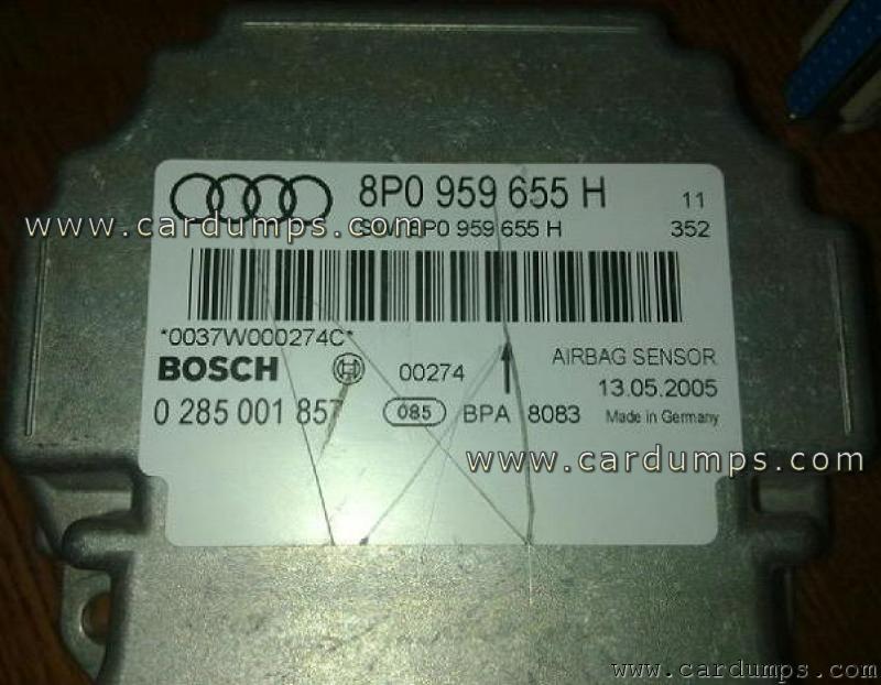 Audi A3 2005 airbag 95640 8P0 959 655 H Bosch 0 285 001 857