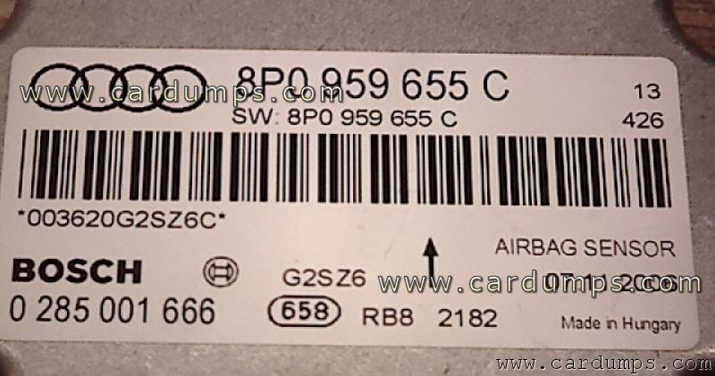 Audi A3 airbag 95640 8P0 959 655 C Bosch 0 285 001 666