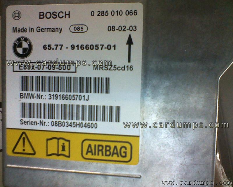 BMW E90 airbag 95640 65.77-9166057-01 Bosch 0 285 010 066