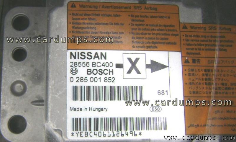 Nissan Micra airbag 24c08 28556 BC400 Bosch 0 285 001 852-