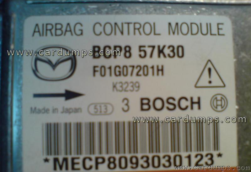 Mazda 3 2010 airbag 95640 BCP8 57K30 Bosch F01G07201H