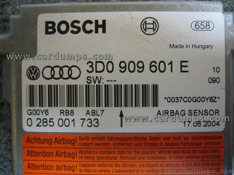 Porsche Cayenne airbag CR16HCS9 3D0 909 601 E Bosch 0 285 001 733