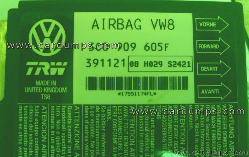 Volkswagen Passat 2005 airbag 95640 3C0 909 605 F
