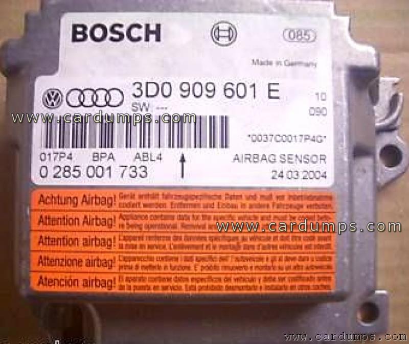 Volkswagen Touareg airbag CR16HCS9 3D0 909 601 E Bosch 0 285 001 733