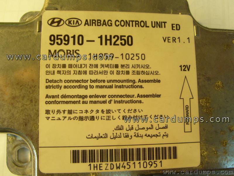 Kia Ceed 2010 airbag 25640 95910-1H250 Mobis 1H959-10250