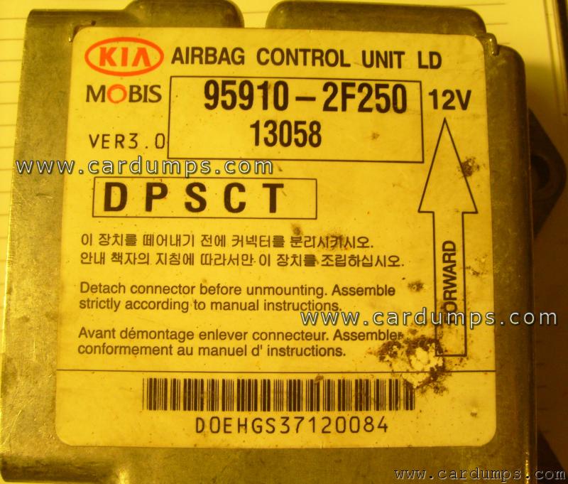 Kia Cerato airbag 95320 95910-2F250 Mobis 13058