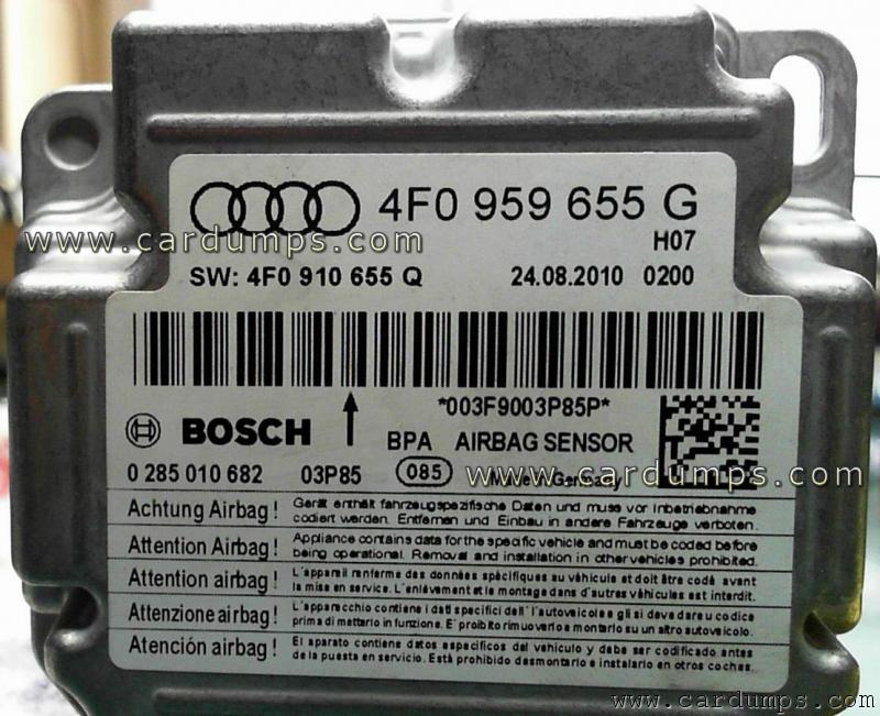 Audi A6 airbag 95640 4F0 959 655 G Bosch 0 285 010 682