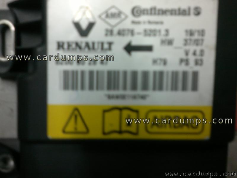 Renault Duster airbag 95160 8200 952 847 Temic 28 4076 52 013
