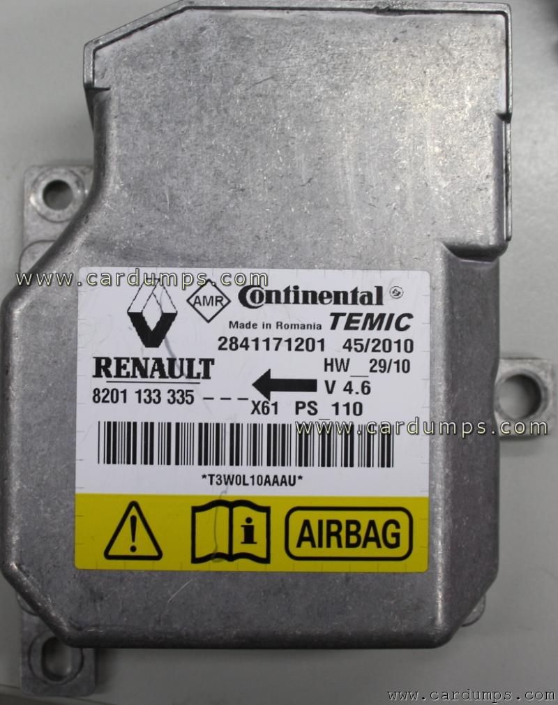 Renault Kangoo 2011 airbag 95160 8201 133 335 Continental