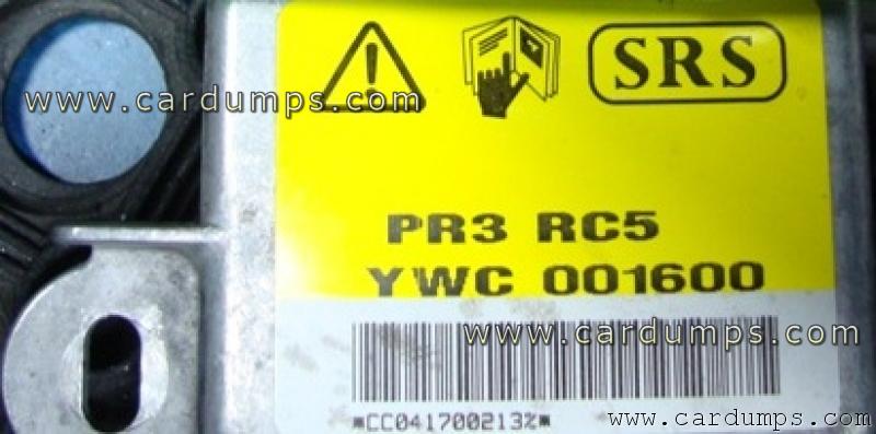 Rover MG 2005 airbag 68HC11E1 YWC 001600