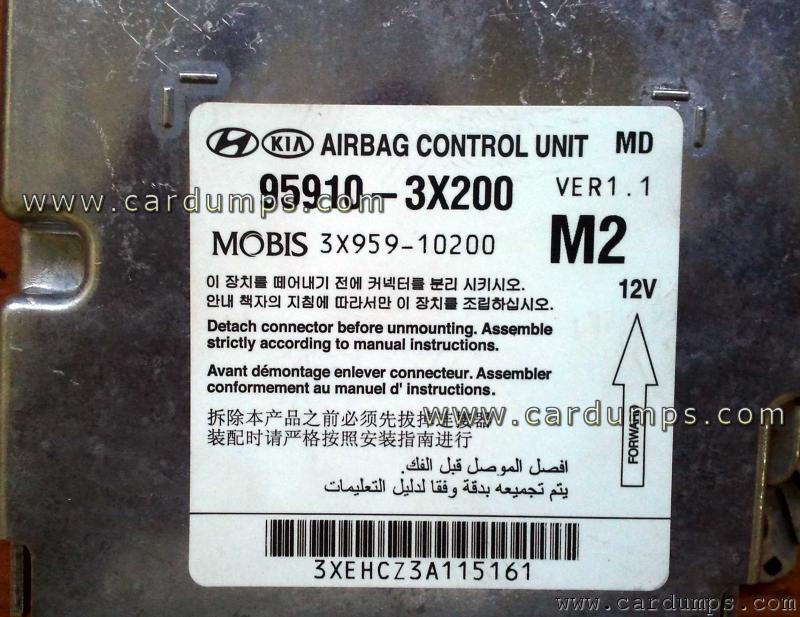 Hyundai Avante airbag 95128 95910-3X200 Mobis 3X959-10200