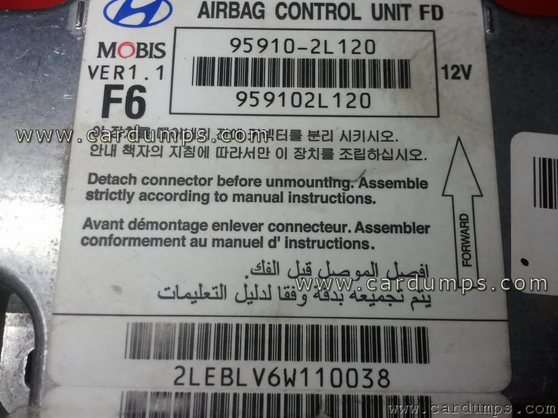 Hyundai i30 airbag 25640 95910-2L120