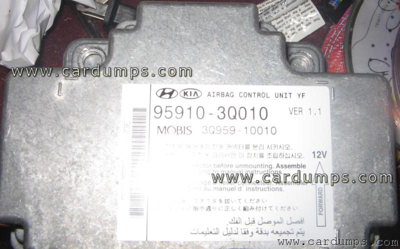 Hyundai Sonata 2011 airbag 95256 95910-3Q010 Mobis 3Q959-10010