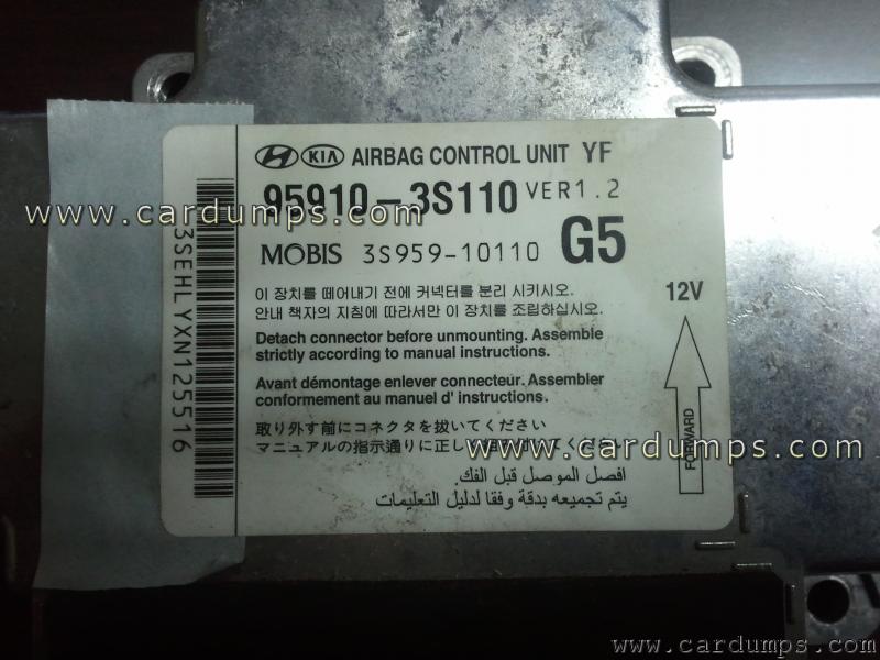 Hyundai Sonata airbag 95256 95910-3S110 Mobis 3S959-10110