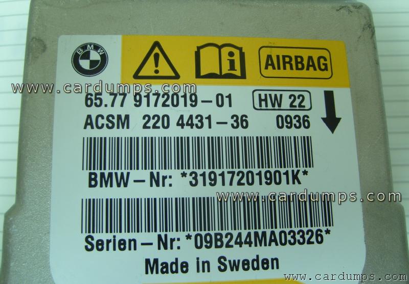 BMW E60 2010 airbag 95128 65.77 9172019