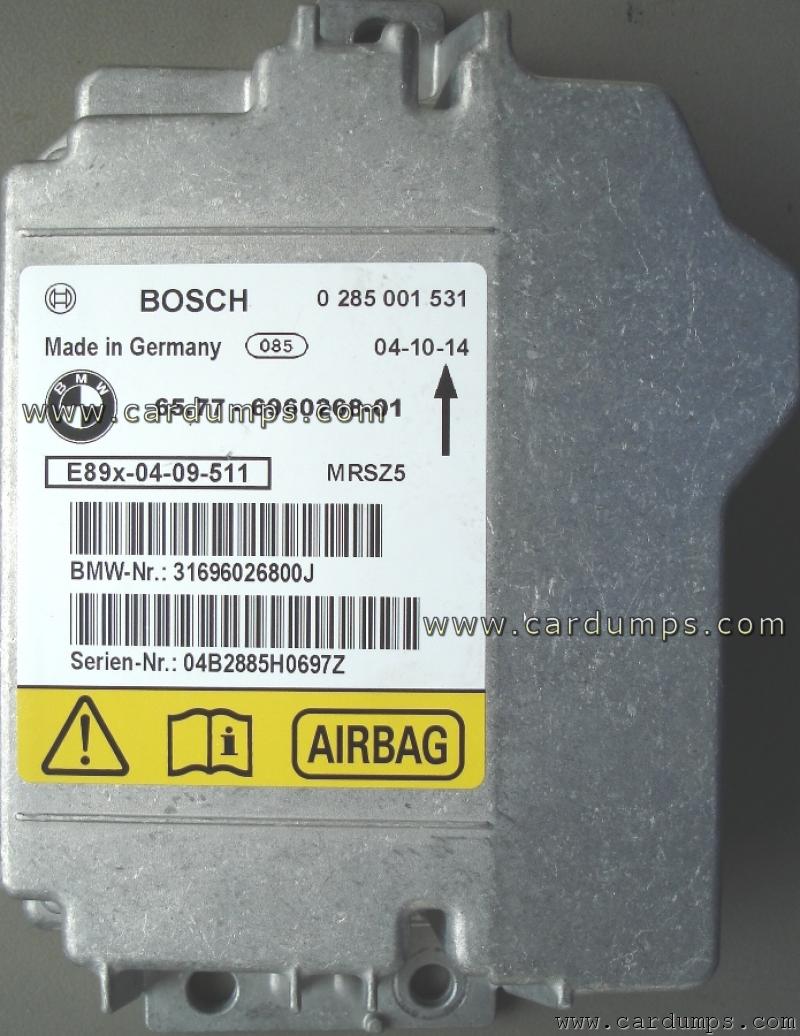 BMW E81 airbag 5640 65.77-6960268-01 Bosch 0 285 001 531