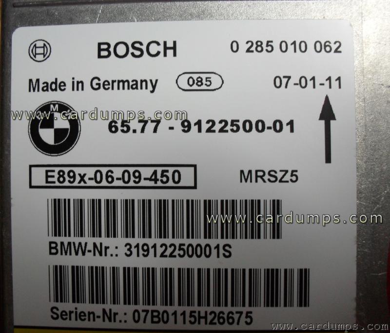 BMW E90 airbag 95640 65.77-9122500 Bosch 0 285 010 062