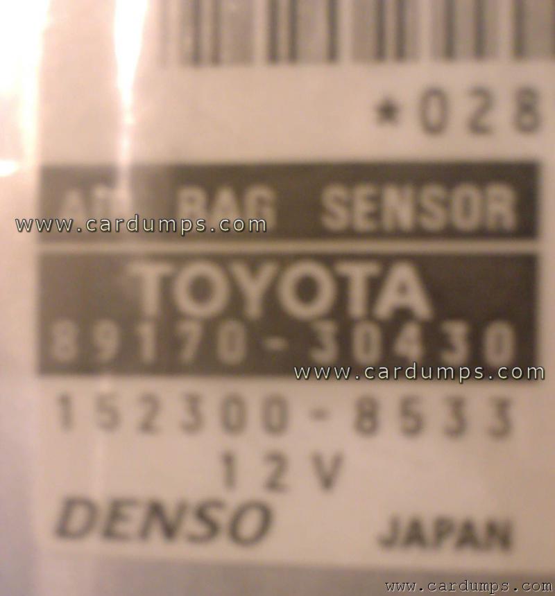 Lexus GS 300 airbag 93c56 89170-30430 Denso 152300-8533