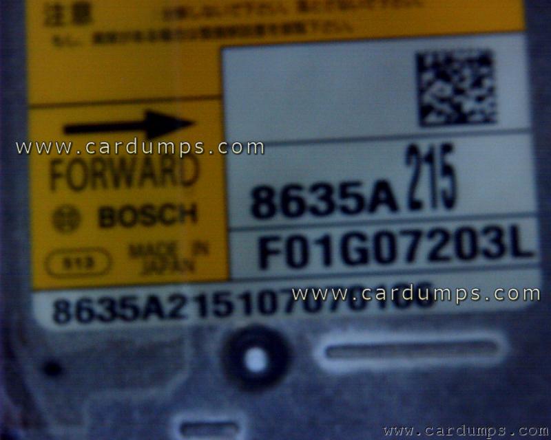 Mitsubishi ASX airbag 95640 8635A215 Bosch F01G07203L