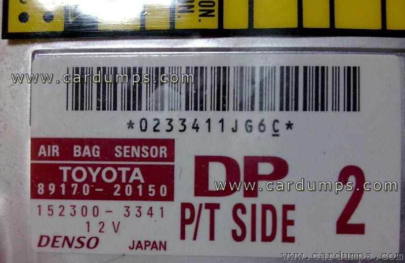 Toyota Celica airbag 93c56 89170-20150 Denso 152300-3341