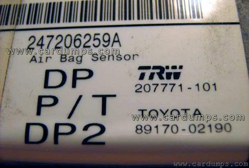 Toyota Corolla airbag 25040 89170-02190 TRW 207771-101