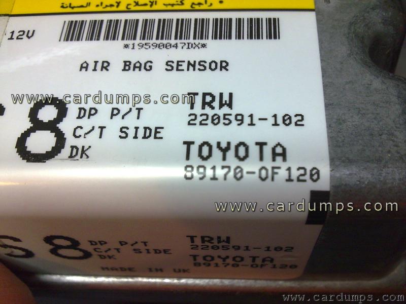 Toyota Corolla Verso airbag 25040 89170-0F120 TRW 220591-102