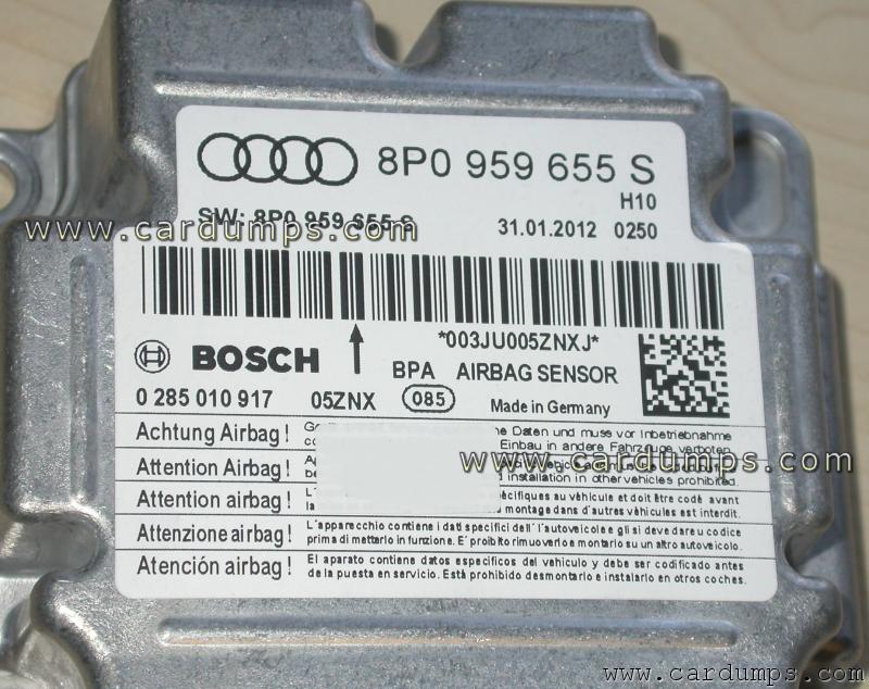 Audi A3 airbag 95640 8P0 959 655 S Bosch 0 285 010 917